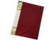 Muovinen kansio kumilla FORPUS Barocco A4 punainen