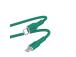 Puro SOFT, USB-C, Lightning, 1,5 m, vihreä - Kaapeli