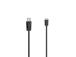 Hama Micro-USB-kaapeli, 0,75 m, musta - Kaapelit