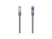 HAMA verkkokaapeli, CAT-6, 1 Gbit/s, F/UTP suojattu, 30 m, harmaa - Ethernet-kaapeli