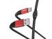 Hama Extreme latauskaapeli, USB-A - USB-C, Nylon, 1,5 m, musta/punainen - Kaapeli