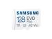 Samsung EVO Plus, microSDXC, 128 GB, valkoinen - Muistikortti ja sovitin