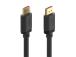 Hama DisplayPort-kaapeli, 16K UHD, 2 m, musta - Kaapeli