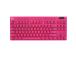 Logitech PRO X TKL, US, pinkki - Langaton näppäimistö