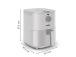 Tefal Easy Fry Essential 3.5 L, valkoinen - Kuumailmapannu