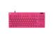 Logitech Pro X TKL Rapid, US, vaaleanpunainen - Näppäimistö - Näppäimistö