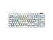 Logitech Pro X TKL Rapid, SWE, valkoinen - Näppäimistö - Näppäimistö