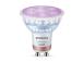 Philips Wiz Smart LED Spot Full Color, GU10, 3 kpl, valkoinen - LED-valaisimet