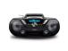 Philips AZB798T, FM, DAB+, Bluetooth, USB, CD, kasetti, musta - Magneettituoli