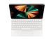 Apple Magic Keyboard, iPad Pro 12,9" (3.-5. sukupolvi), SWE, valkoinen - Näppäimistö