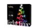 Twinkly Light Tree 2D, 100 LED, IP44, 2 m, must - Nutikas jõulupuu