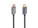 Hama DisplayPort, 8K, 2 m, harmaa - Kaapeli