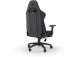 Corsair TC100 Relaxed Fabric, musta/harmaa - Pelituoli