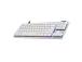 Logitech Pro X TKL Rapid, US, valkoinen - Näppäimistö - Näppäimistö