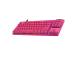 Logitech Pro X TKL Rapid, US, vaaleanpunainen - Näppäimistö - Näppäimistö