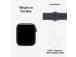 Apple Watch SE 3, 44 mm, GPS, urheiluranneke, M/L, musta alumiini / musta - Älykello - Smartwatch