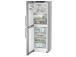 Liebherr, NoFrost, 314 L, korkeus 186 cm, hopea - Jääkaappi ja pakastin