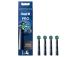 Braun Oral-B Cross Action Pro, 4 kpl, musta - Varaharjat