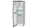 Liebherr, NoFrost, 314 L, korkeus 186 cm, hopea - Jääkaappi ja pakastin