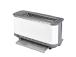 Ninja Foodi 3-in-1, 2400 W, valkoinen - leivänpaahdin, grilli ja paninipuristin