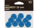 Taulu magneetit 20mm sininen 10 kpl pakkauksessa GRAND
