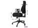 Toimistotuoli SUN-FLEX MB 250405, 4D säädettävät käsinojat/musta kangas+mustat jalkatuet