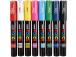 Väritussi UNI Posca PC1M 0,7 mm (vakiovärit) 8 väriä