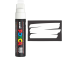Väritussi UNI Posca PC17K 15mm valkoinen