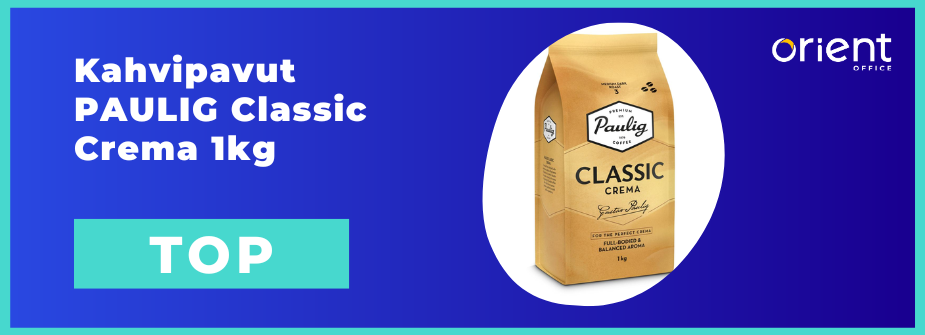 Kahvipavut PAULIG Classic Crema 1kg