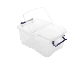 Muovilaatikko kannella 12L