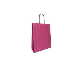 Lahjakassi kahvoilla 18x8x24cm, fuksia (Mainetti)