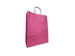 Lahjakassi kahvoilla 26x11x35cm, fuksia (Mainetti)