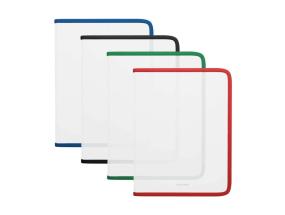 Salkku vetuketjulla värillisella reunalla A4+ Erich Krause