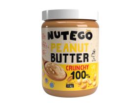 NUTEGO Maapähkinävoi pähkinäpaloilla 1kg