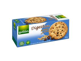 GULLON Digestive-keksit kauralla ja suklaahippuilla 265 g