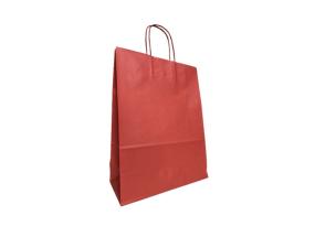 Lahjakassi kahvoilla 26x11x35cm, punainen (Mainetti)