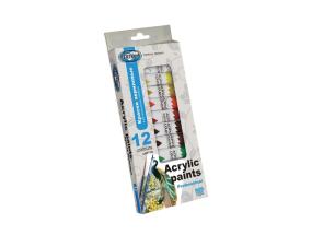 Akryylivärit CENTRUM 12ml x 12 eri väriä