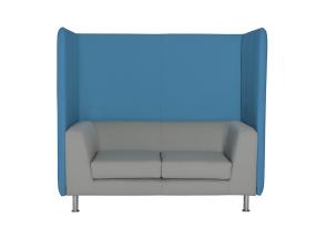 2-istuttava sohva akustisilla seinillä Notre Dame Lounge 102 (BN)