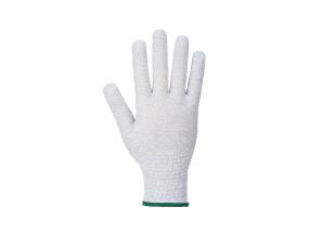Antistaattiset käsineet Portwest A196G6R valkoinen/harmaa koko S