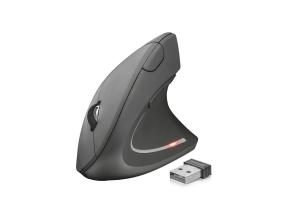 Tietokoneen hiiri ergonominen TRUST Verto USB pystysuora musta