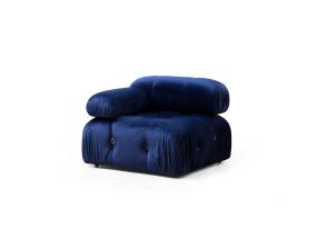 Sohva Bubble L1 - Velvet Blue - Sametin sininen