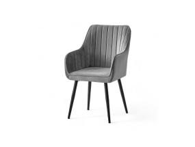 Huonekalusarja Nova tuolit - Harmaa, Musta