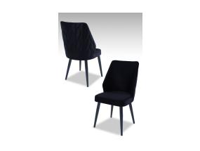 Kalustesarja tuoleja Pufi - Musta