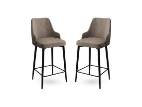 Kalustesarja baarijakkarat Enox - Cappuccino, Musta