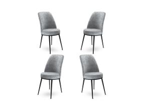 Tuoliryhmä Dexa - Harmaa, Musta