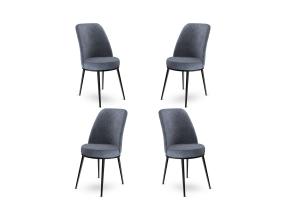 Tuoliryhmä Dexa - Fume, musta