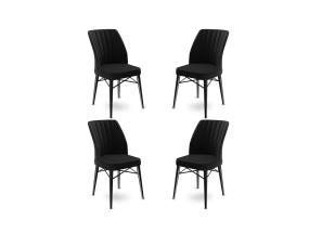 Huonekalusarja Flex tuolit - Musta