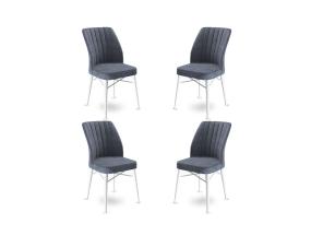 Huonekalusarja Flex tuolit - Fume, Valkoinen