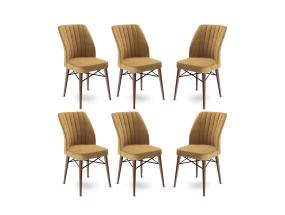 Huonekalusarja Flex tuolit - Cappuccino, ruskea