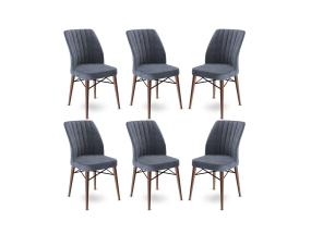 Huonekalusarja Flex tuolit - Fume, ruskea